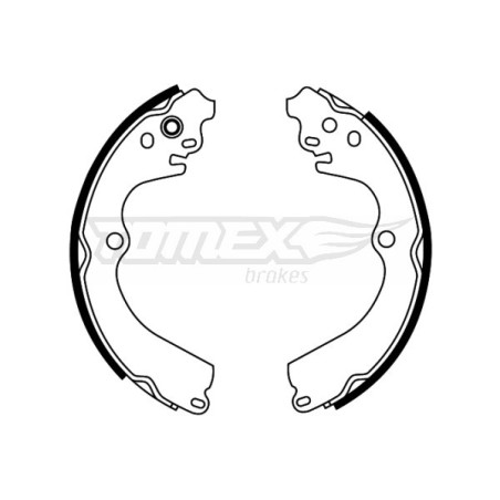 TOMEX Brakes TX 22-32 Sada brzdových čelistí pro