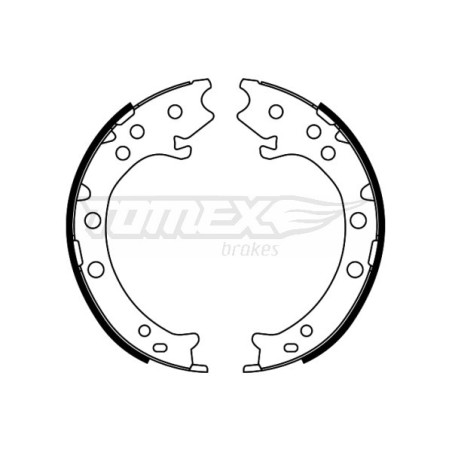 TOMEX Brakes TX 22-52 Bremsbackensatz für