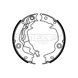 TOMEX Brakes TX 22-54 Kit ganasce freno per