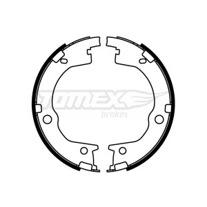 TOMEX Brakes TX 22-55 Sada brzdových čeľustí pre
