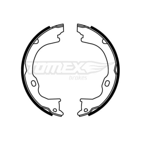 TOMEX Brakes TX 22-61 Sada brzdových čeľustí pre