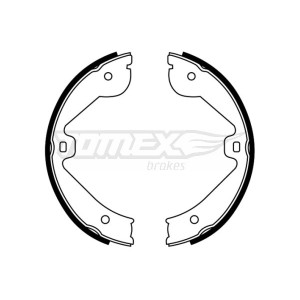 TOMEX Brakes TX 22-67 Zestaw szczęk hamulcowych dla