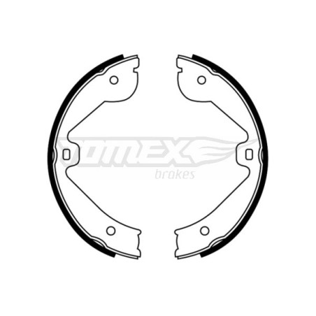 TOMEX Brakes TX 22-67 Bremsbackensatz für