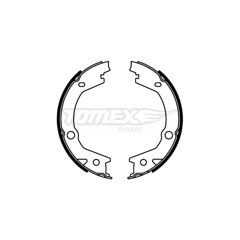TOMEX Brakes TX 22-68 Bremsbackensatz für