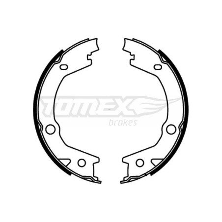 TOMEX Brakes TX 22-68 Bremsbackensatz für