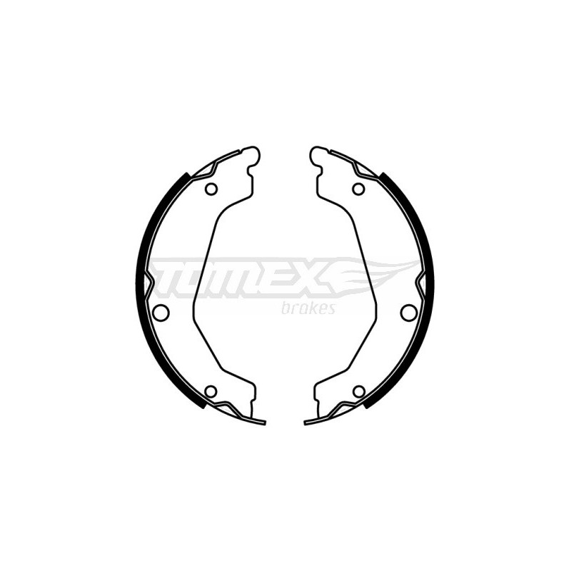 TOMEX Brakes TX 22-78 Jeu de mâchoires de frein pour
