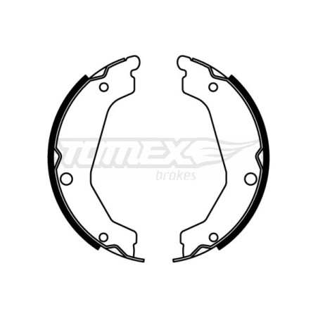 TOMEX Brakes TX 22-78 Jeu de mâchoires de frein pour