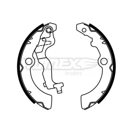 TOMEX Brakes TX 22-92 Jeu de mâchoires de frein pour