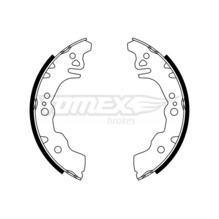 TOMEX Brakes TX 23-08 Sada brzdových čeľustí pre