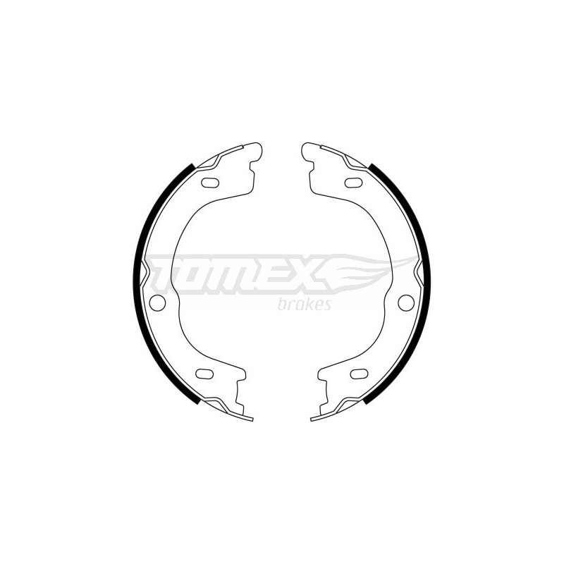 TOMEX Brakes TX 23-13 Bremsbackensatz für