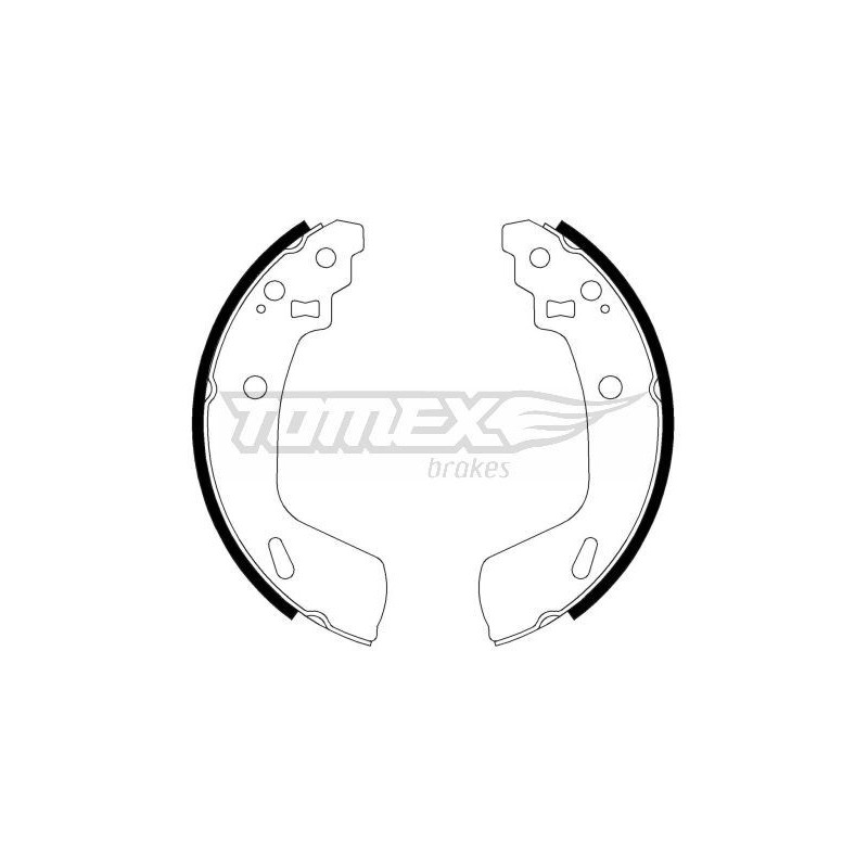 TOMEX Brakes TX 23-14 Jeu de mâchoires de frein pour