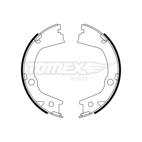 TOMEX Brakes TX 23-16 Jeu de mâchoires de frein pour