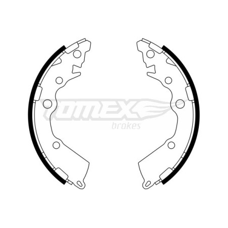 TOMEX Brakes TX 23-18 Juego de zapatas de frenos para