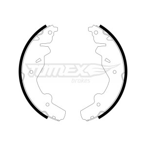 TOMEX Brakes TX 23-19 Sada brzdových čeľustí pre