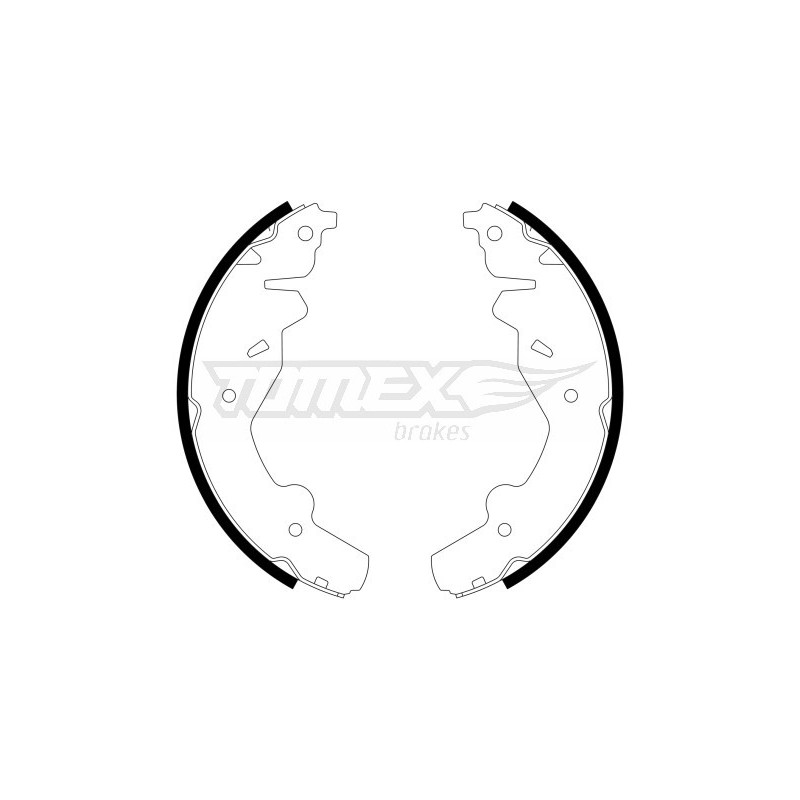 TOMEX Brakes TX 23-19 Bremsbackensatz für