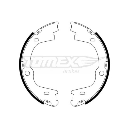 TOMEX Brakes TX 23-27 Zestaw szczęk hamulcowych dla
