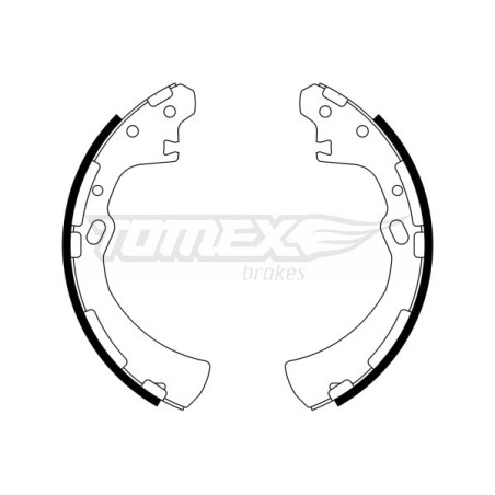 TOMEX Brakes TX 23-31 Sada brzdových čelistí pro
