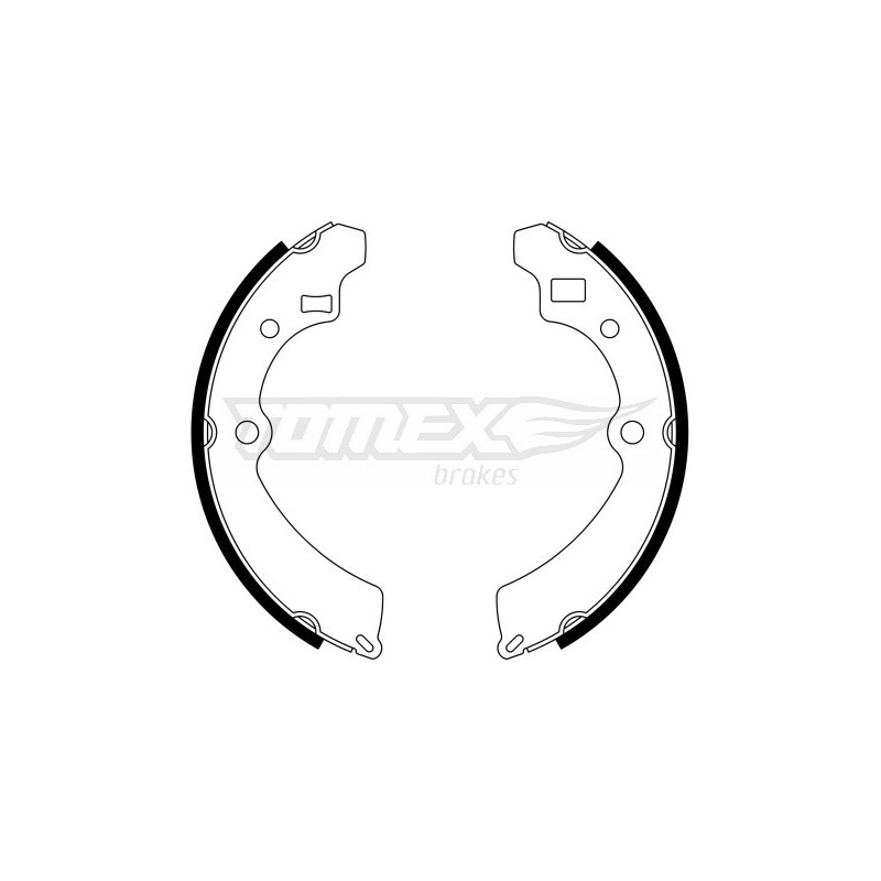 TOMEX Brakes TX 23-32 Brake Shoe Set for