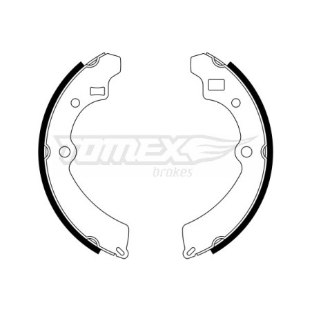 TOMEX Brakes TX 23-32 Sada brzdových čelistí pro