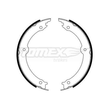 TOMEX Brakes TX 23-33 Sada brzdových čelistí pro