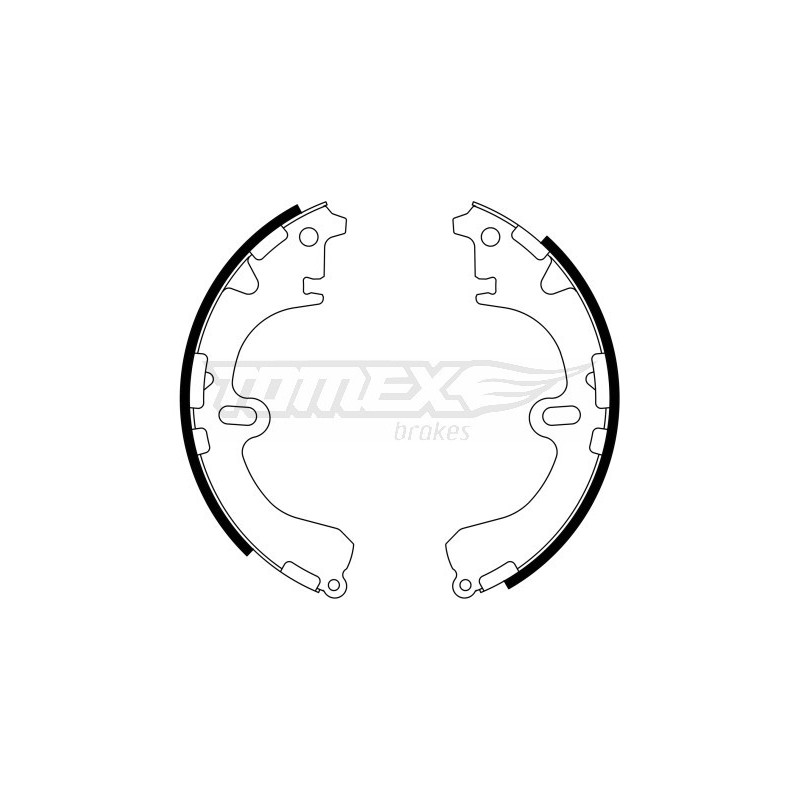 TOMEX Brakes TX 23-34 Bremsbackensatz für