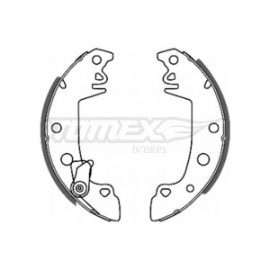 TOMEX Brakes TX 20-68 Bremsbackensatz für