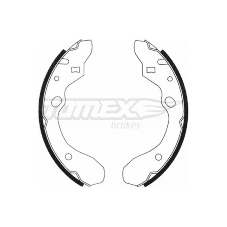 TOMEX Brakes TX 20-91 Sada brzdových čelistí pro