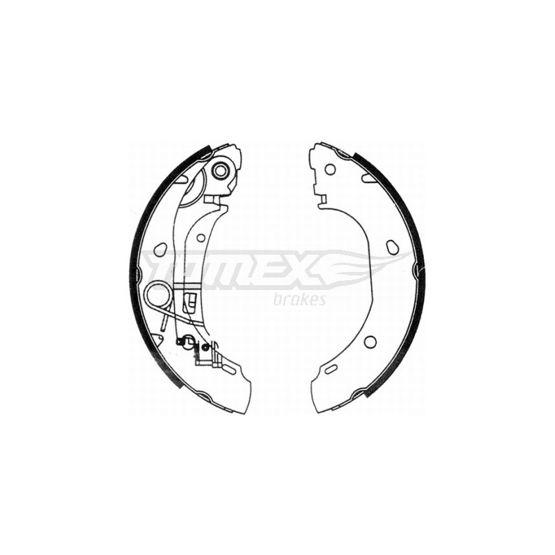 TOMEX Brakes TX 21-31 Bremsbackensatz für