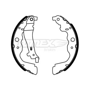 TOMEX Brakes TX 22-18 Juego de zapatas de frenos para