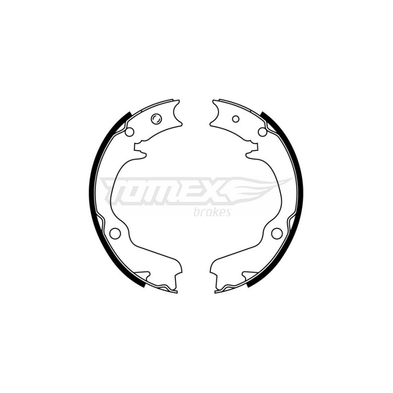 TOMEX Brakes TX 22-41 Jeu de mâchoires de frein pour