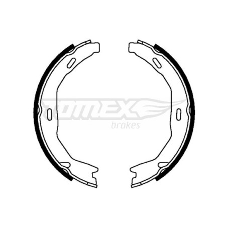 TOMEX Brakes TX 22-15 Brake Shoe Set for