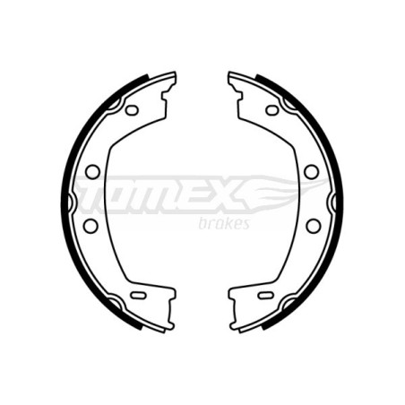 TOMEX Brakes TX 22-79 Sada brzdových čeľustí pre