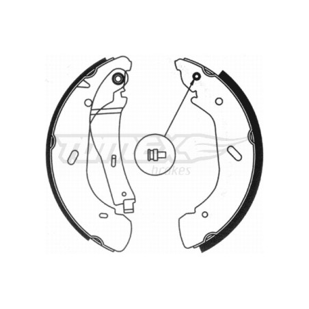 TOMEX Brakes TX 20-95 Sada brzdových čeľustí pre