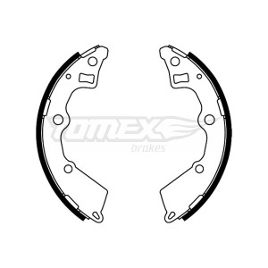 TOMEX Brakes TX 22-25 Sada brzdových čeľustí pre
