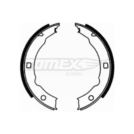 TOMEX Brakes TX 21-79 Sada brzdových čeľustí pre