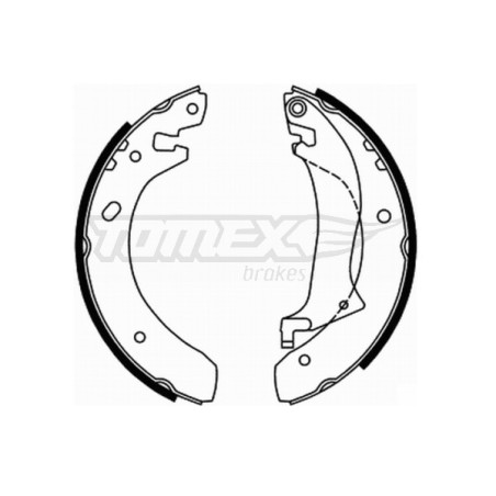 TOMEX Brakes TX 22-02 Zestaw szczęk hamulcowych dla