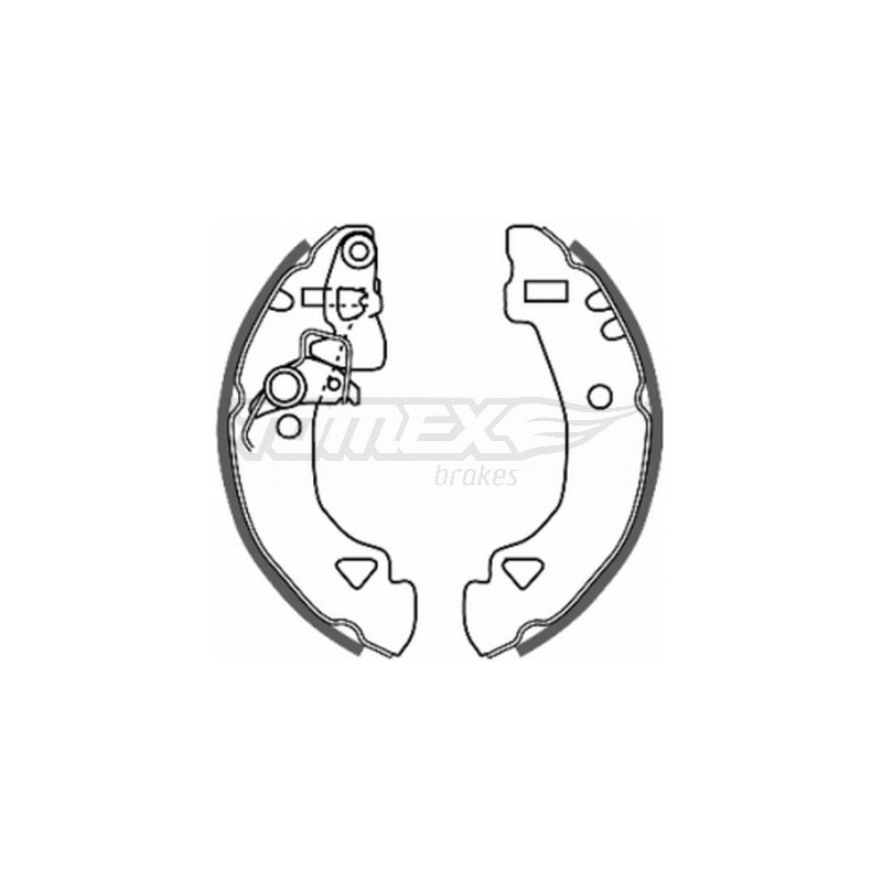 TOMEX Brakes TX 20-27 Juego de zapatas de frenos para