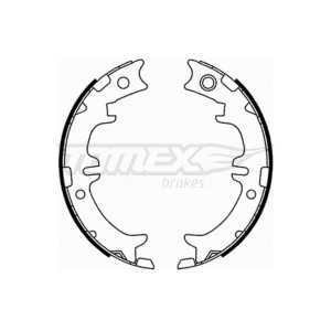 TOMEX Brakes TX 21-76 Sada brzdových čeľustí pre
