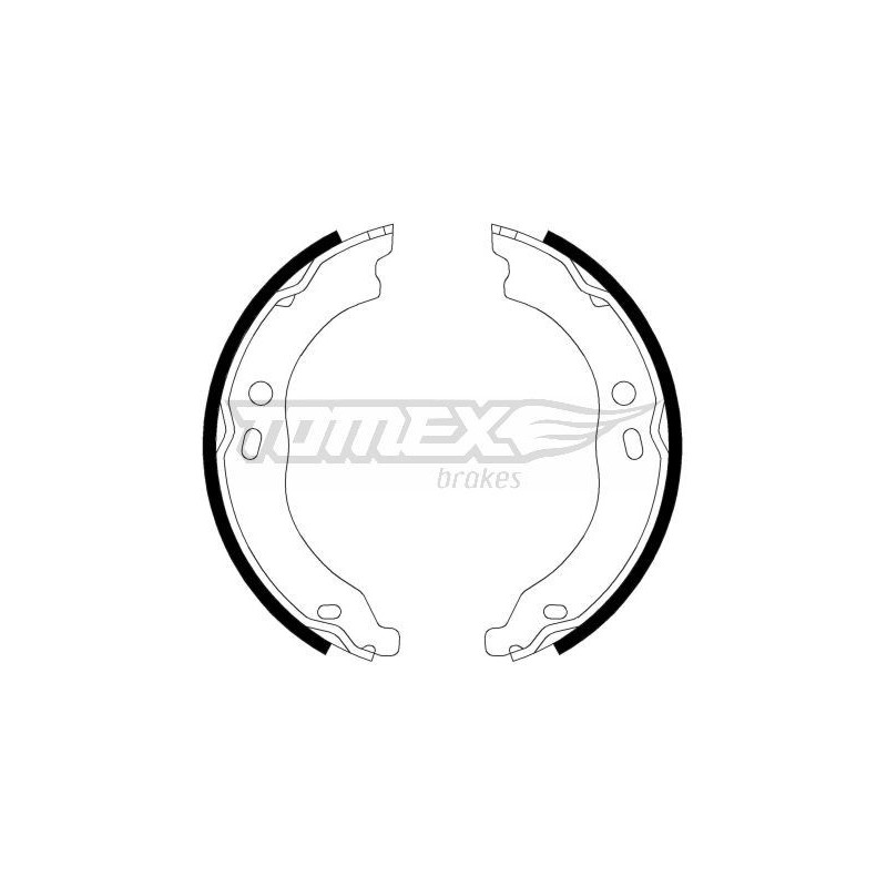 TOMEX Brakes TX 21-99 Jeu de mâchoires de frein pour