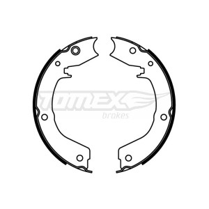 TOMEX Brakes TX 22-19 Sada brzdových čeľustí pre