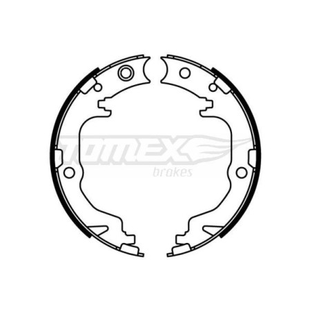 TOMEX Brakes TX 22-60 Jeu de mâchoires de frein pour