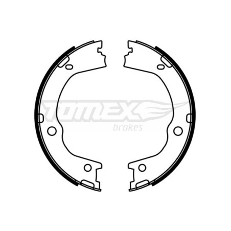 TOMEX Brakes TX 23-06 Bremsbackensatz für