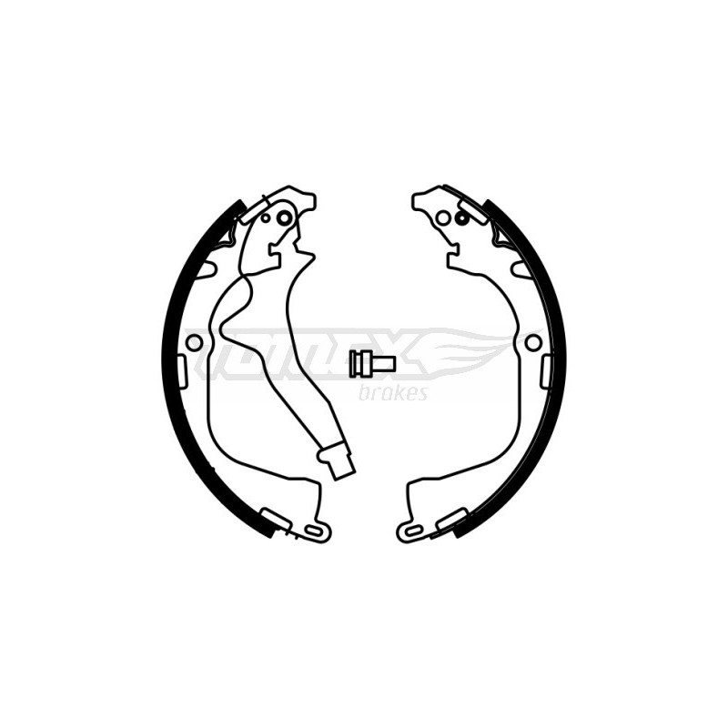 TOMEX Brakes TX 23-03 Bremsbackensatz für