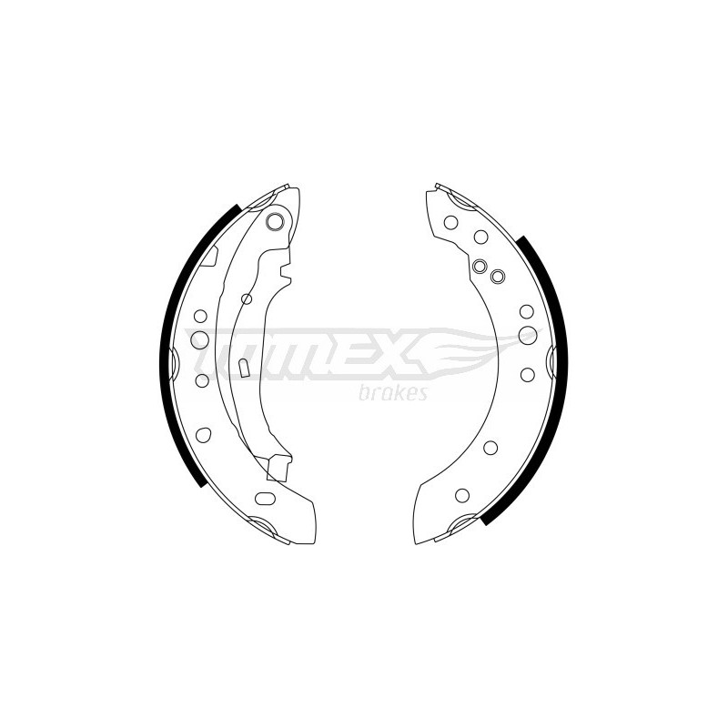 TOMEX Brakes TX 23-23 Juego de zapatas de frenos para
