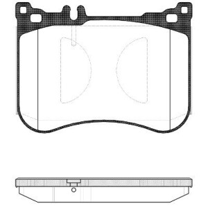Bremsbeläge Vorne für Mercedes S-Klasse W222 C217 A217 SL R231 SL ROADHOUSE 21534.00