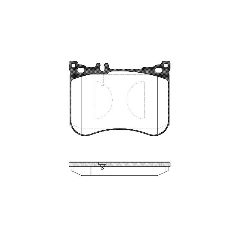 Bremsbeläge Vorne für Mercedes S-Klasse W222 C217 A217 SL R231 SL ROADHOUSE 21534.00