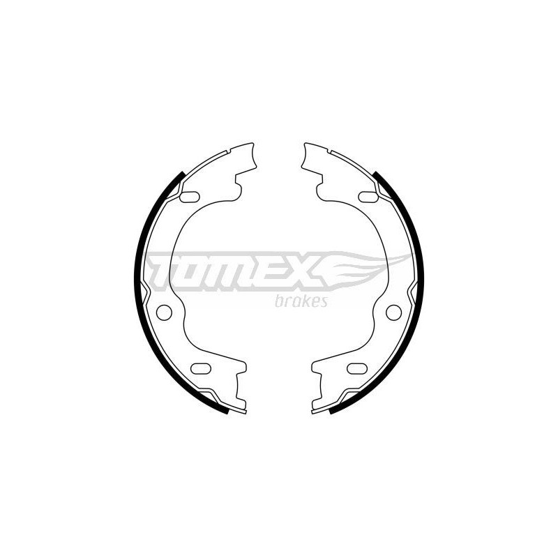 TOMEX Brakes TX 23-38 Bremsbackensatz für