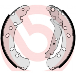 BREMBO S 83 513 Sada brzdových čelistí zadní pro Yaris / Vios Aygo X Charade