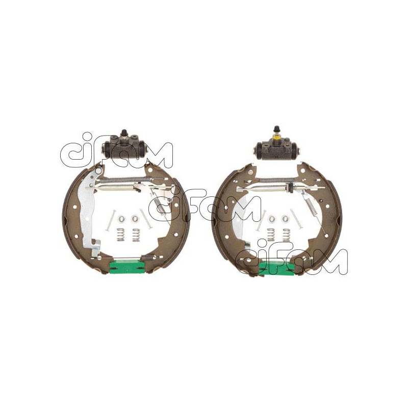 CIFAM 151-386 Brake Shoe Set Rear for