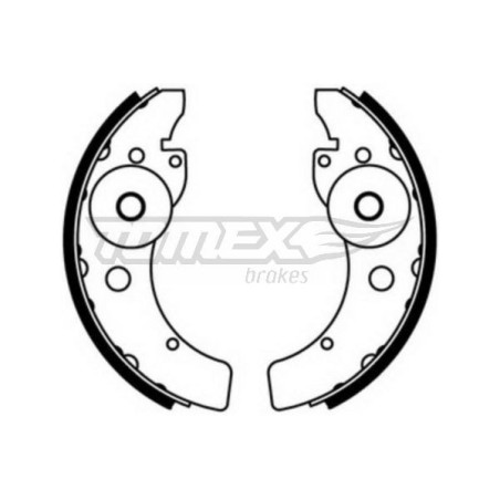 TOMEX Brakes TX 23-46 Bremsbackensatz für